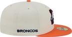 Denver Broncos Deceptor Chrome White New Era 59FIFTY Fitted Hat