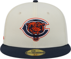 Chicago Bears Deceptor Chrome White New Era 59FIFTY Fitted Hat