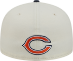 Chicago Bears Deceptor Chrome White New Era 59FIFTY Fitted Hat