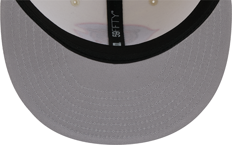Chicago Bears Deceptor Chrome White New Era 59FIFTY Fitted Hat