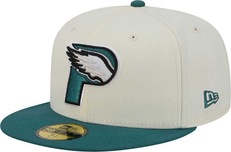 Philadelphia Eagles Deceptor Chrome White New Era 59FIFTY Fitted Hat