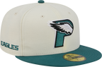 Philadelphia Eagles Deceptor Chrome White New Era 59FIFTY Fitted Hat