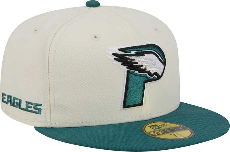 Philadelphia Eagles Deceptor Chrome White New Era 59FIFTY Fitted Hat