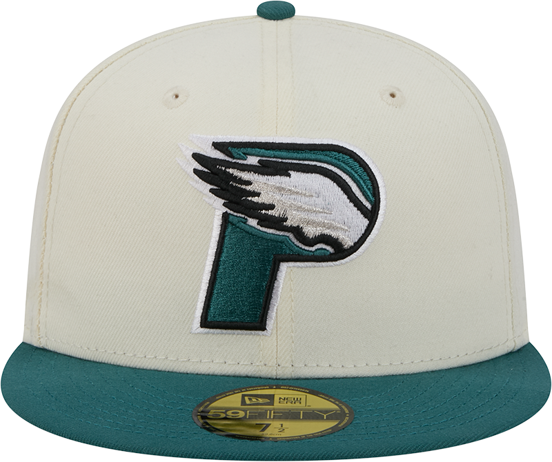 Philadelphia Eagles Deceptor Chrome White New Era 59FIFTY Fitted Hat