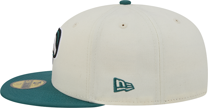 Philadelphia Eagles Deceptor Chrome White New Era 59FIFTY Fitted Hat