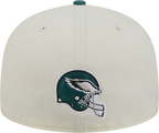 Philadelphia Eagles Deceptor Chrome White New Era 59FIFTY Fitted Hat