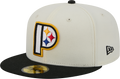 Pittsburgh Steelers Deceptor Chrome White New Era 59FIFTY Fitted Hat