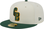 Green Bay Packers Deceptor Chrome White New Era 59FIFTY Fitted Hat