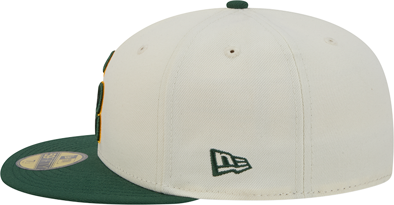 Green Bay Packers Deceptor Chrome White New Era 59FIFTY Fitted Hat