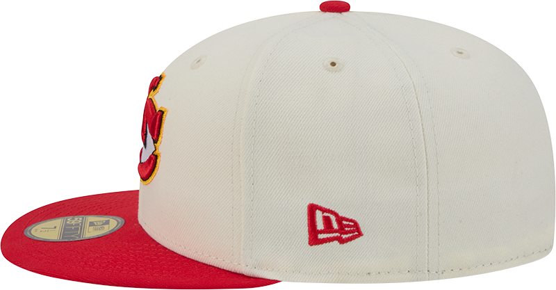 Kansas City Chiefs Deceptor Chrome White New Era 59FIFTY Fitted Hat