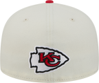 Kansas City Chiefs Deceptor Chrome White New Era 59FIFTY Fitted Hat
