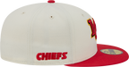 Kansas City Chiefs Deceptor Chrome White New Era 59FIFTY Fitted Hat