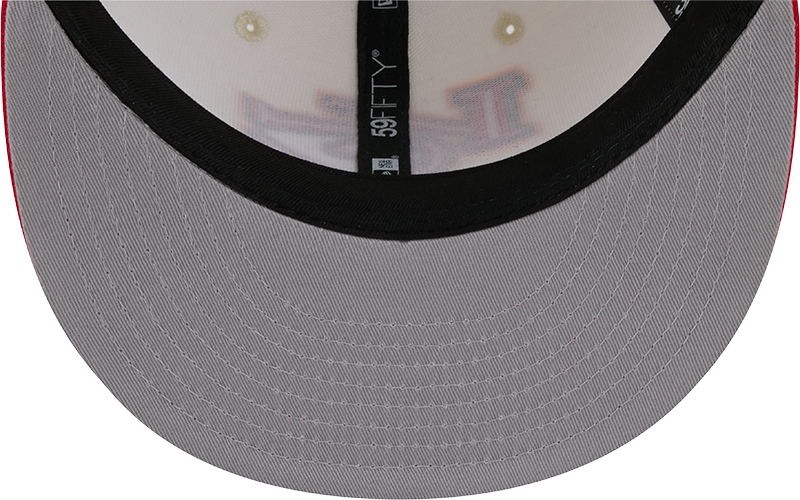 Kansas City Chiefs Deceptor Chrome White New Era 59FIFTY Fitted Hat
