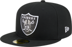 Las Vegas Raiders NFL Men's New Era Rhinestone 59Fifty Fitted Hat