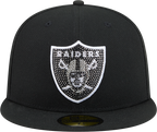 Las Vegas Raiders NFL Men's New Era Rhinestone 59Fifty Fitted Hat