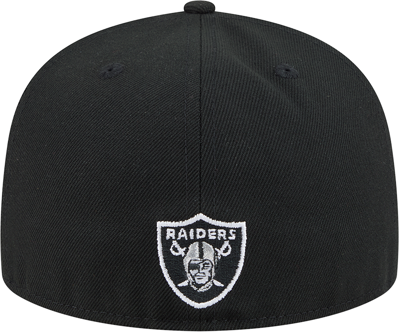 Las Vegas Raiders NFL Men's New Era Rhinestone 59Fifty Fitted Hat