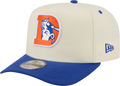 Denver Broncos NFL New Era Rear Hit Wordmark A-Frame 9FIFTY Snapback Hat - 2 Tone