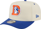 Denver Broncos NFL New Era Rear Hit Wordmark A-Frame 9FIFTY Snapback Hat - 2 Tone