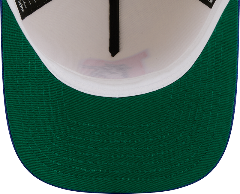 Denver Broncos NFL New Era Rear Hit Wordmark A-Frame 9FIFTY Snapback Hat - 2 Tone