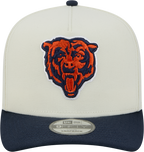 Chicago Bears NFL New Era Rear Hit Wordmark A-Frame 9FIFTY Snapback Hat - 2 Tone