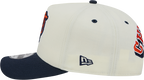 Chicago Bears NFL New Era Rear Hit Wordmark A-Frame 9FIFTY Snapback Hat - 2 Tone