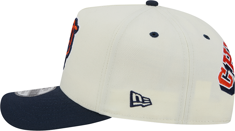 Chicago Bears NFL New Era Rear Hit Wordmark A-Frame 9FIFTY Snapback Hat - 2 Tone