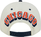 Chicago Bears NFL New Era Rear Hit Wordmark A-Frame 9FIFTY Snapback Hat - 2 Tone