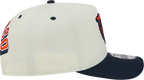 Chicago Bears NFL New Era Rear Hit Wordmark A-Frame 9FIFTY Snapback Hat - 2 Tone