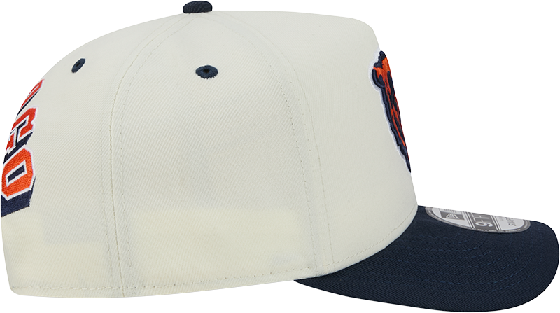 Chicago Bears NFL New Era Rear Hit Wordmark A-Frame 9FIFTY Snapback Hat - 2 Tone