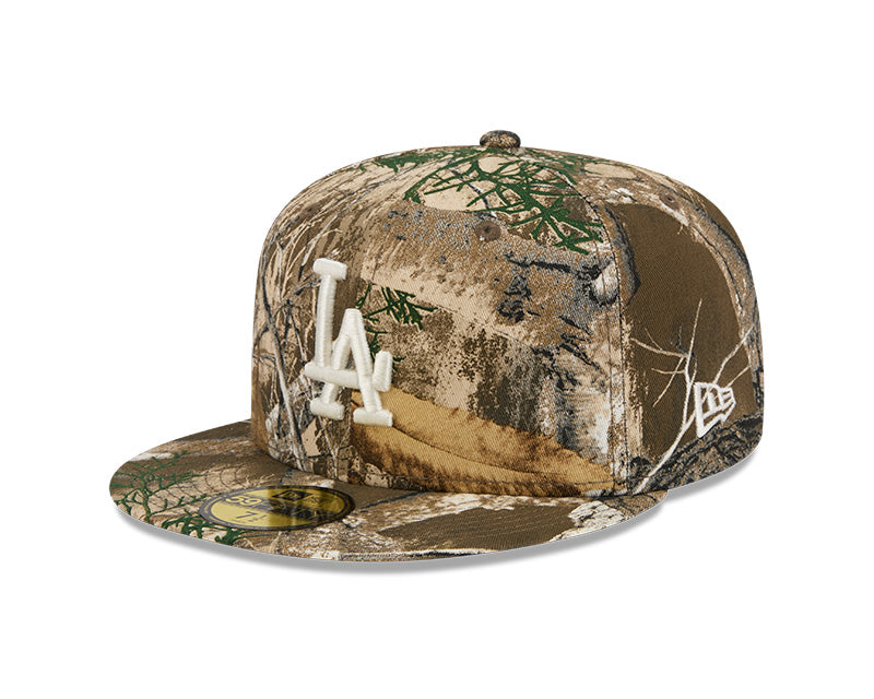 Los Angeles Dodgers New Era 59-Fifty Real Tree Fitted Cap
