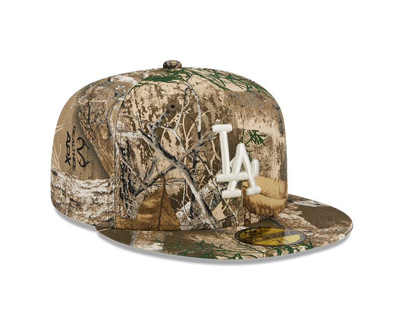 Los Angeles Dodgers New Era 59-Fifty Real Tree Fitted Cap