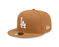 Los Angeles Dodgers New Era 59-Fifty Light Bronze Fitted Cap