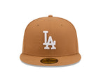Los Angeles Dodgers New Era 59-Fifty Light Bronze Fitted Cap