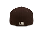 Los Angeles Dodgers New Era 59-Fifty Dark Brown Fitted Cap