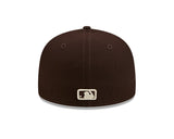 Los Angeles Dodgers New Era 59-Fifty Dark Brown Fitted Cap