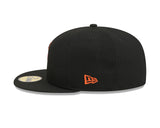 San Francisco Giants Batting Practice New Era 59-Fifty 5950 Black Team Color Fitted Cap