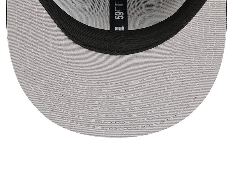 San Diego Padres New Era 59-Fifty 5950 Black Team Color Fitted Cap