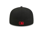 Los Angeles Angels New Era 59-Fifty 5950 Black Team Color Fitted Cap