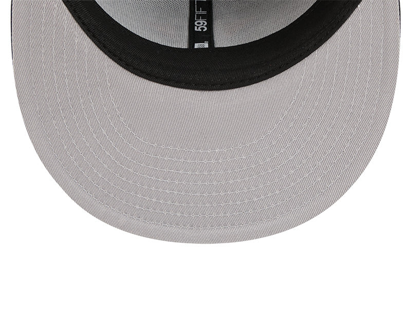 Houston Astros New Era 59-Fifty 5950 Black Team Color Fitted Cap