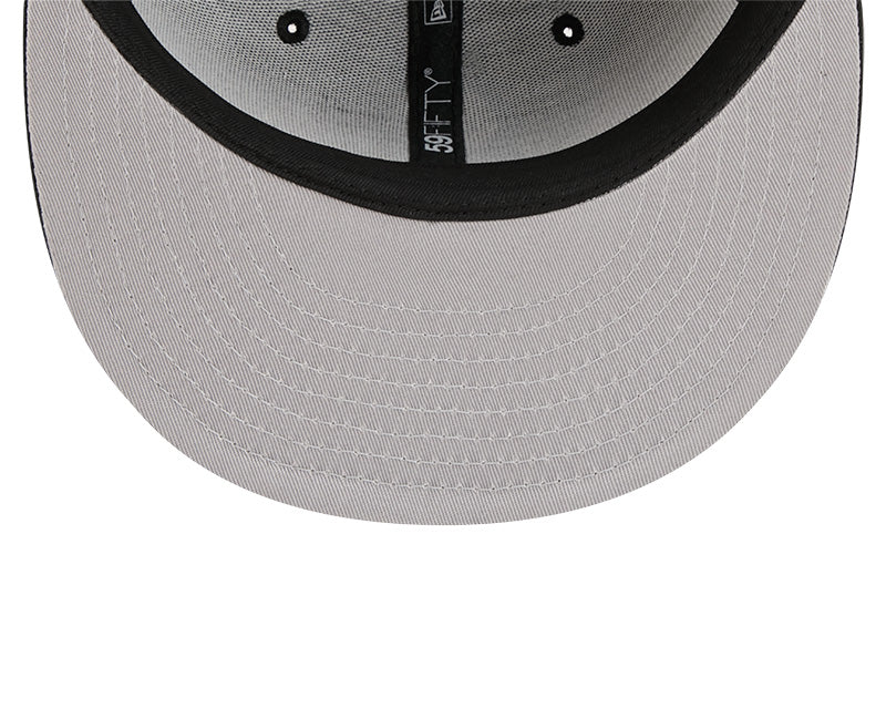 Seattle Mariners New Era 59-Fifty 5950 Black Team Color Fitted Cap