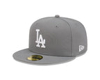 Los Angeles Dodgers New Era 59-Fifty Stone Gray Fitted Cap