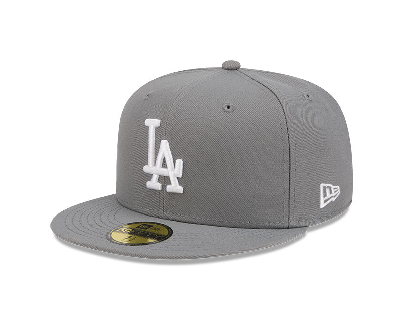 Los Angeles Dodgers New Era 59-Fifty Stone Gray Fitted Cap