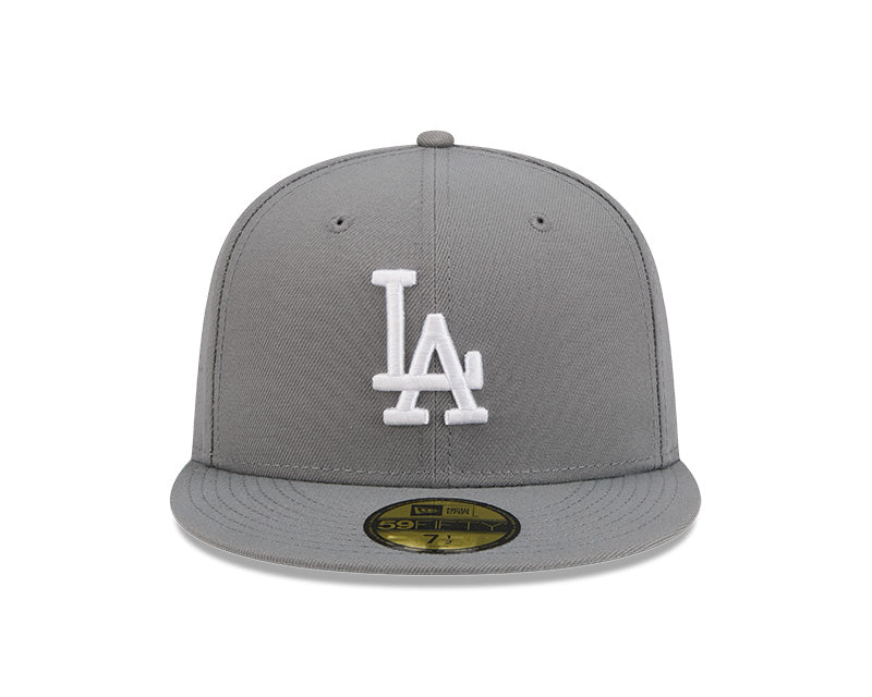 Los Angeles Dodgers New Era 59-Fifty Stone Gray Fitted Cap