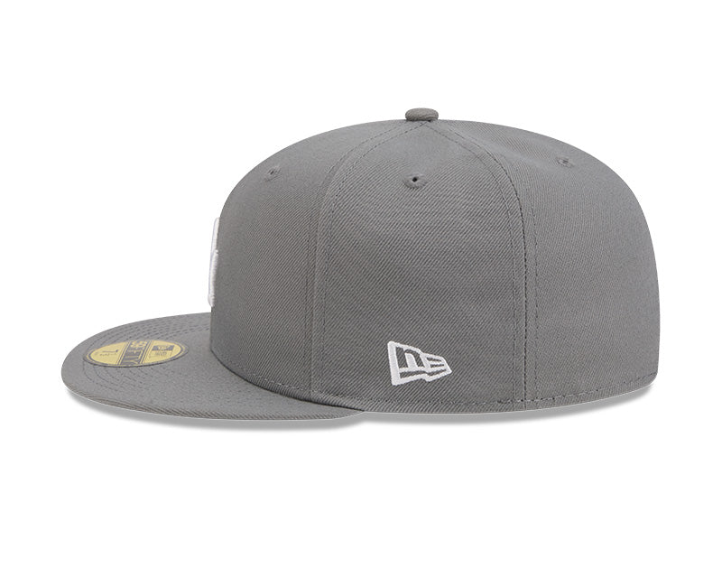 Los Angeles Dodgers New Era 59-Fifty Stone Gray Fitted Cap