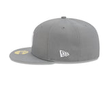San Diego Padres New Era 59-Fifty 5950 Stone Gray White Fitted Cap