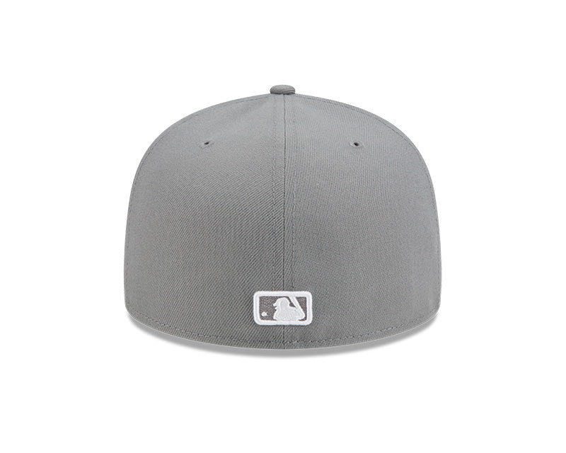 San Diego Padres New Era 59-Fifty 5950 Stone Gray White Fitted Cap