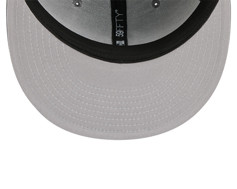 San Diego Padres New Era 59-Fifty 5950 Stone Gray White Fitted Cap