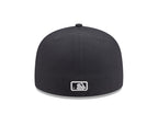 Los Angeles Dodgers New Era 59-Fifty Anthracite Spur Silver Fitted Cap
