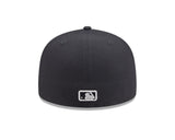 Los Angeles Dodgers New Era 59-Fifty Anthracite Spur Silver Fitted Cap