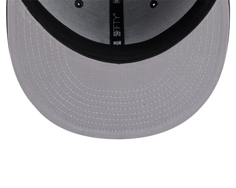Los Angeles Dodgers New Era 59-Fifty Anthracite Spur Silver Fitted Cap
